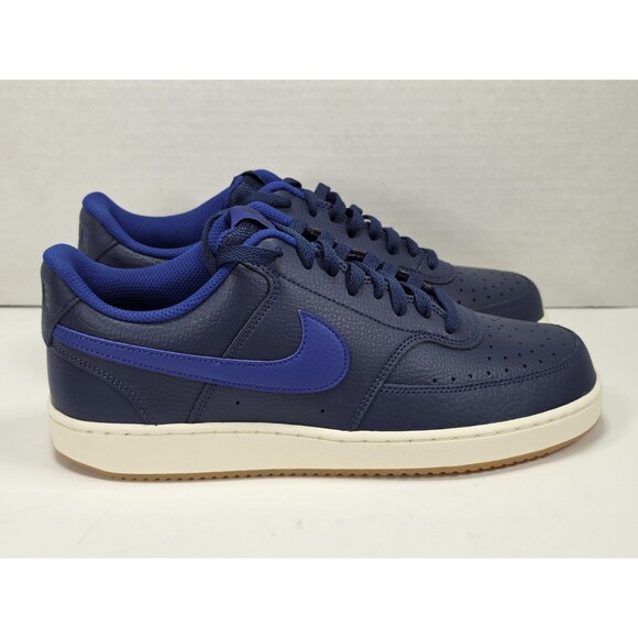 Nike Court Vision Low Shoes Midnight Navy Men\'s Size 10 Royal Blue main image 7
